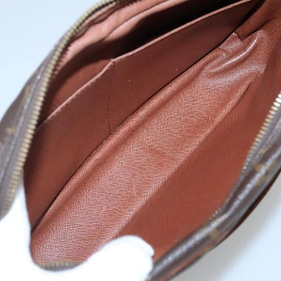 LOUIS VUITTON Monogram Compiegne 28 Clutch Bag M51845 LV  LOUIS VUITTON Monogram Compiegne 28 Clutch Bag M51845 LV Auth BA3196